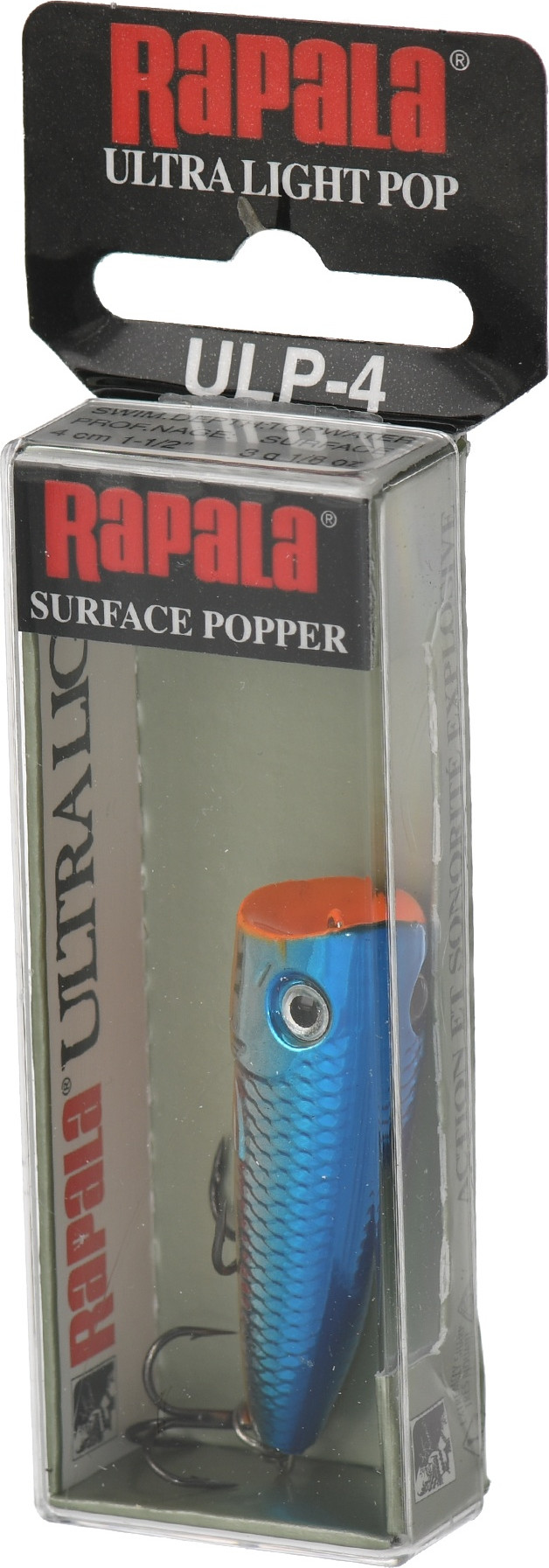 Воблер Rapala Ultra Light Pop / ULP04-SB — фото 5