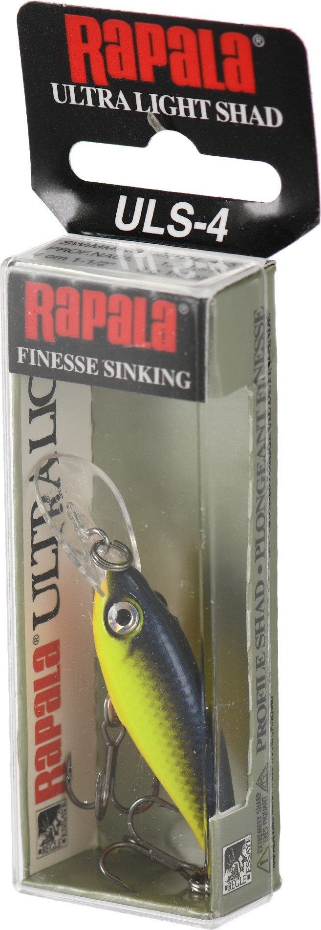 Воблер Rapala Ultra Light Shad / ULS04-HS — фото 4