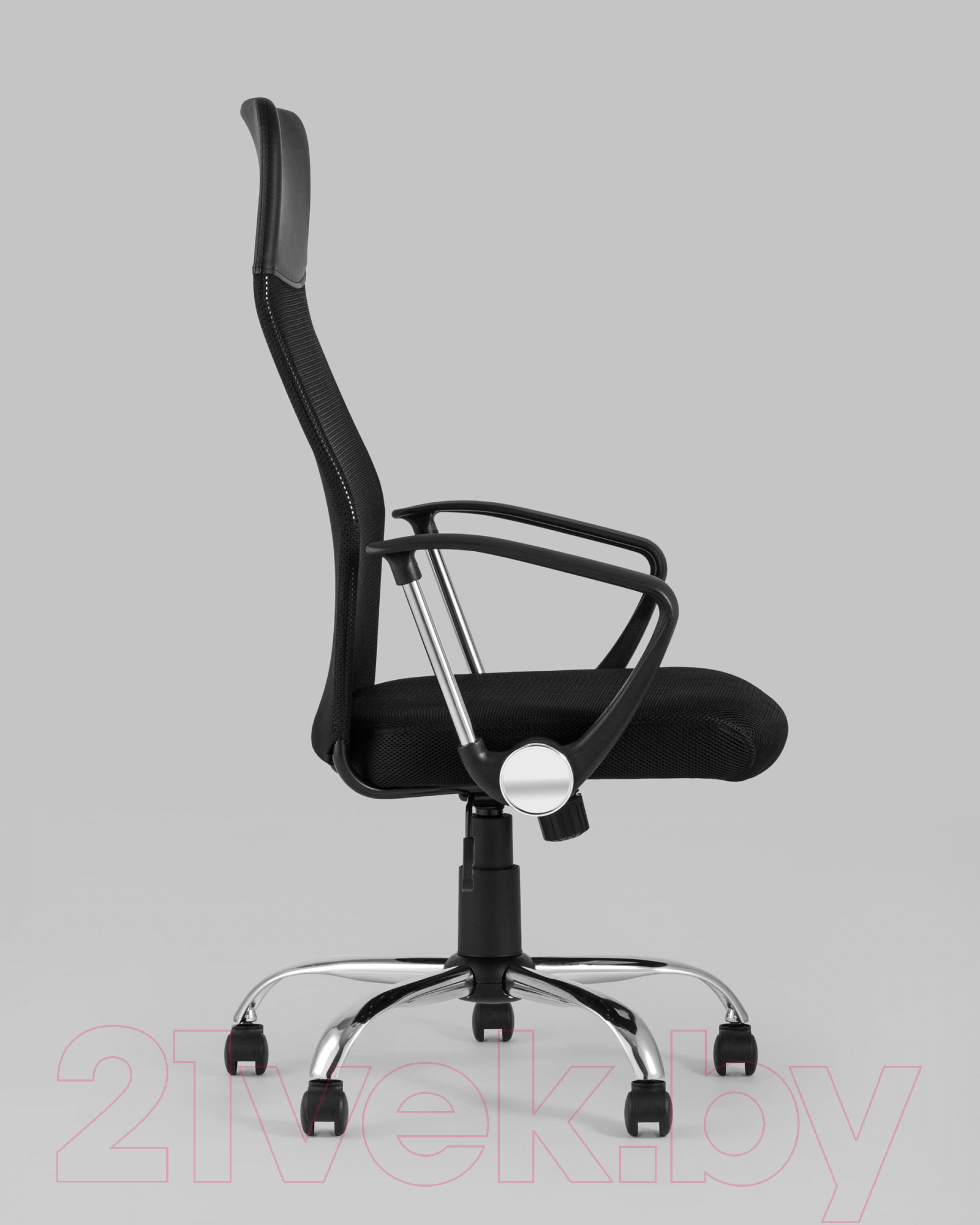 Кресло офисное TopChairs Benefit New D-200 (черный) — фото 3