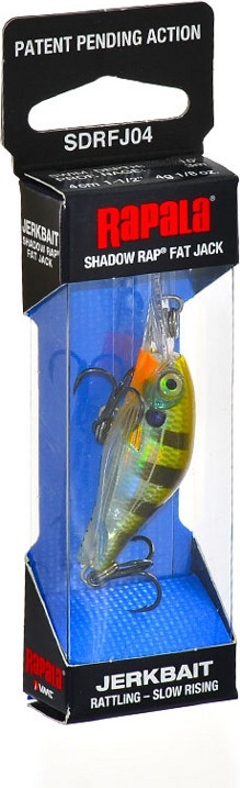 Воблер Rapala Shadow Rap Fat Jack / SDRFJ04-BG — фото 5
