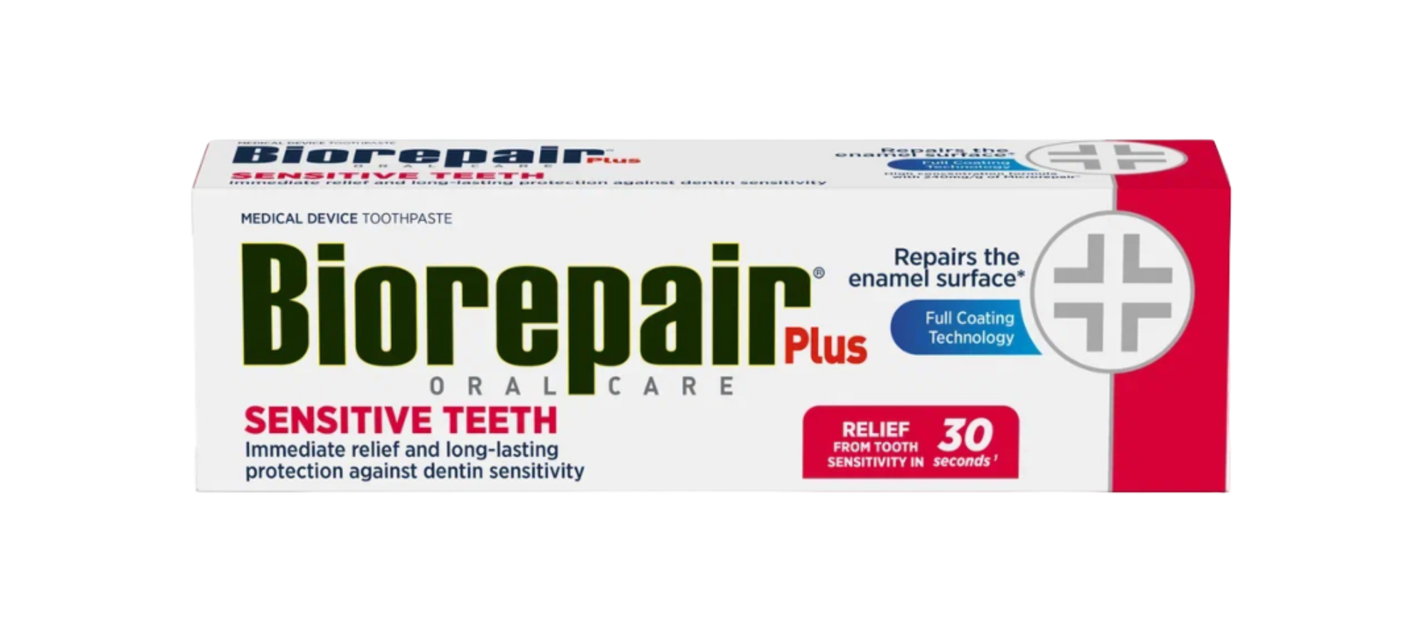 Зубная паста Biorepair Plus для чувствительных зубов (75мл)