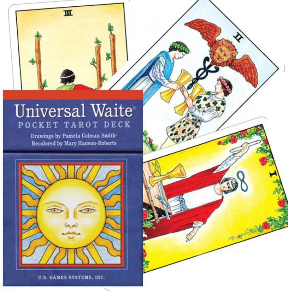 Гадальные карты U.S. Games Systems Universal Waite Pocket Tarot Deck / PUW78 — фото 2
