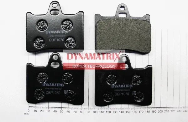 Тормозные колодки Dynamatrix DBP1070 — фото 2