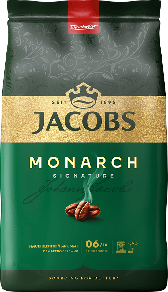Кофе в зернах Jacobs Monarch Классический (800г)