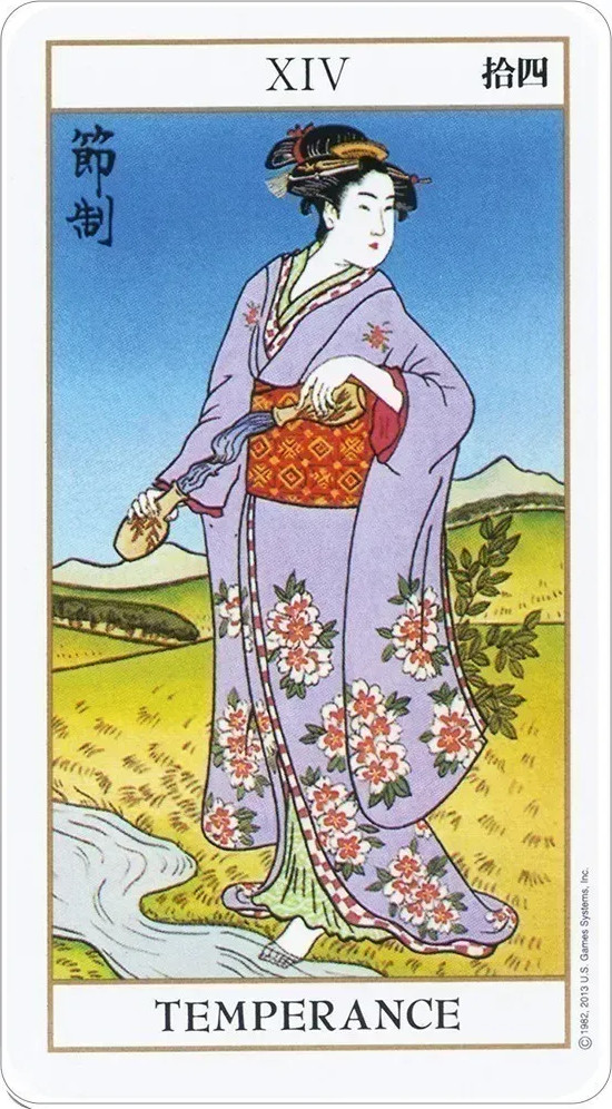 Гадальные карты U.S. Games Systems Ukiyoe Tarot Deck / UK78 — фото 7