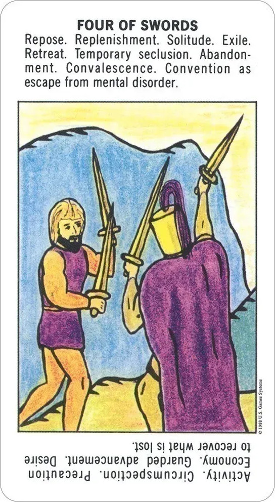 Гадальные карты U.S. Games Systems Starter 78-Card Tarot Deck / ST78 — фото 6