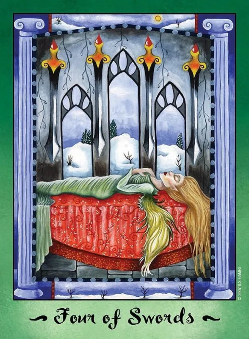 Гадальные карты U.S. Games Systems Faerie Tarot / FAE78 — фото 4