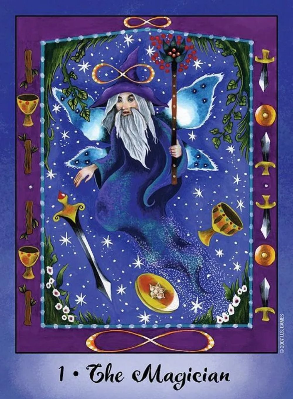 Гадальные карты U.S. Games Systems Faerie Tarot / FAE78 — фото 6