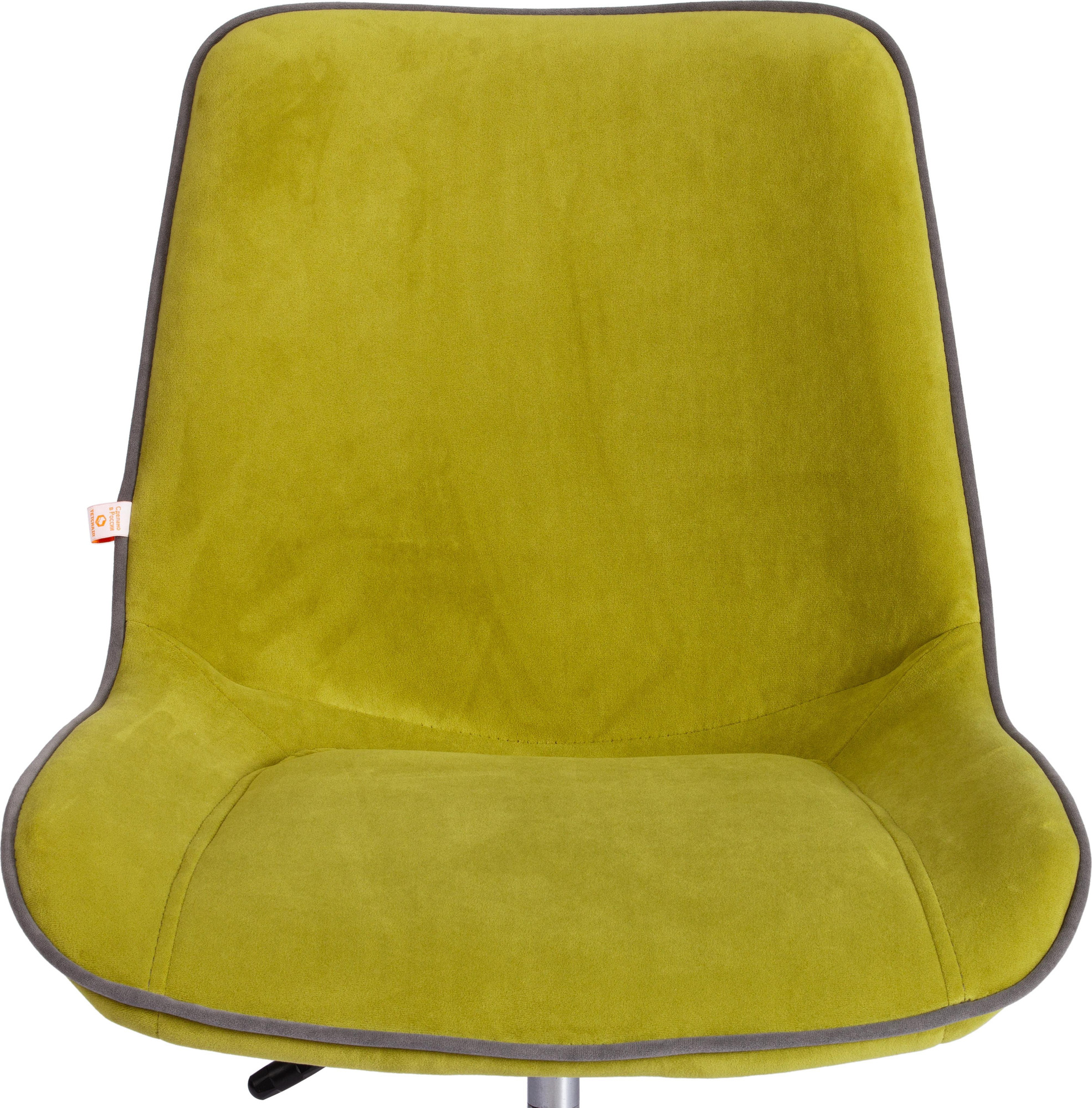 Кресло офисное Tetchair Style флок (оливковый) — фото 6