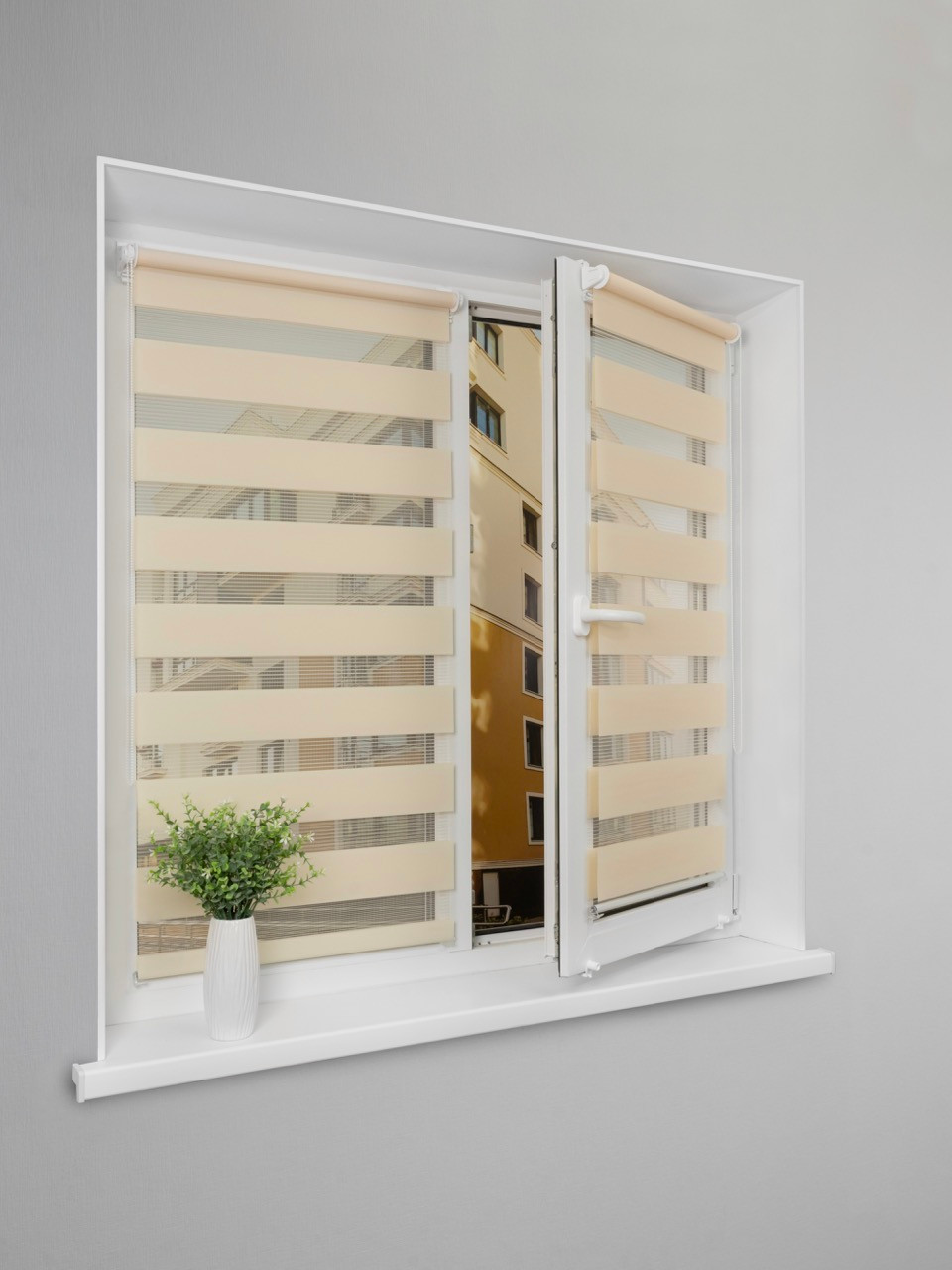 Рулонная штора Lm Decor ДН LB 10-16 100x160 (светло-бежевый) — фото 3