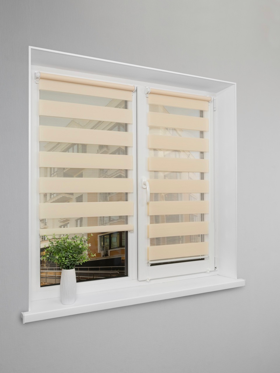 Рулонная штора Lm Decor ДН LB 10-160 85x160 (светло-бежевый) — фото 2