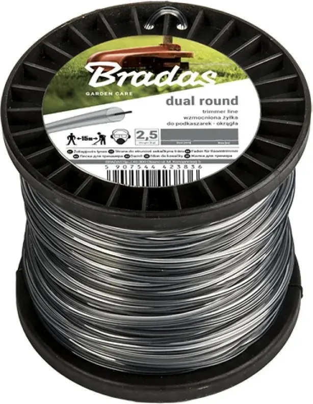 Леска для триммера Bradas Ripper Dual / ZRO24100S (круг)