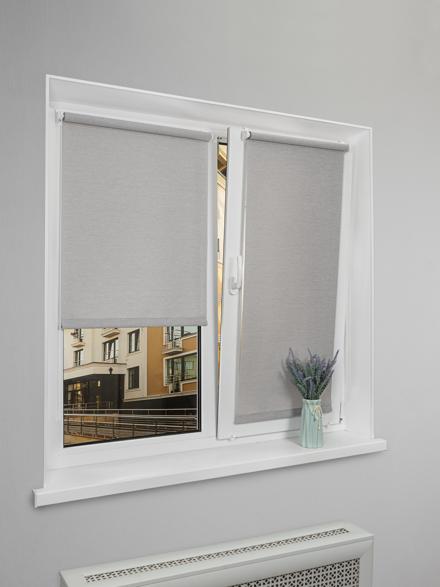 Рулонная штора Lm Decor Шайн LM 42-01 220x185 (бежевый)
