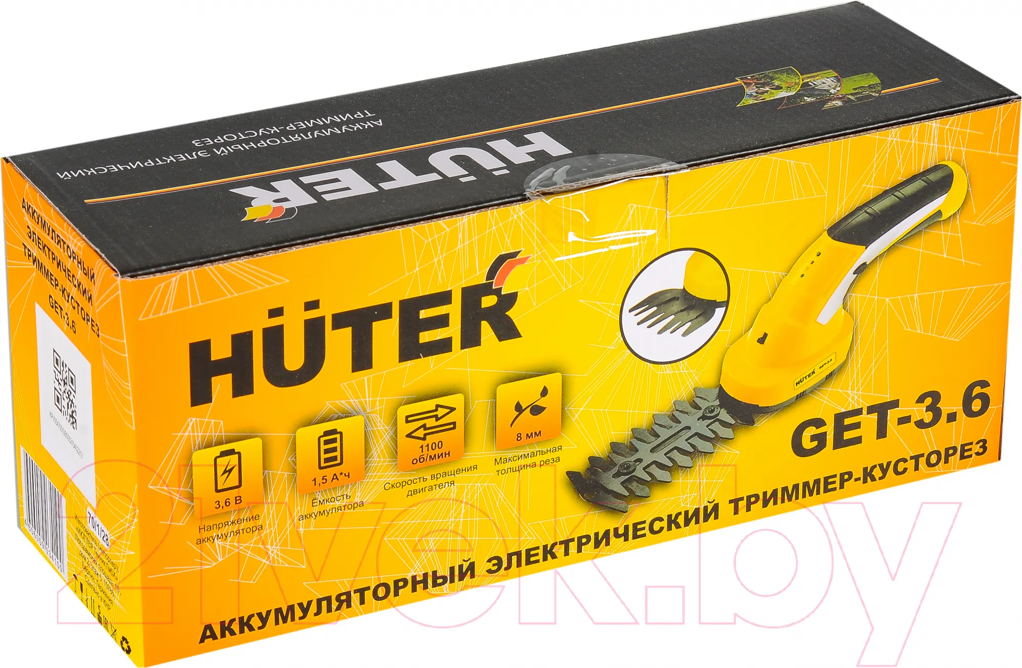 Кусторез аккумуляторный Huter GET-3.6 (70/1/28) — фото 9