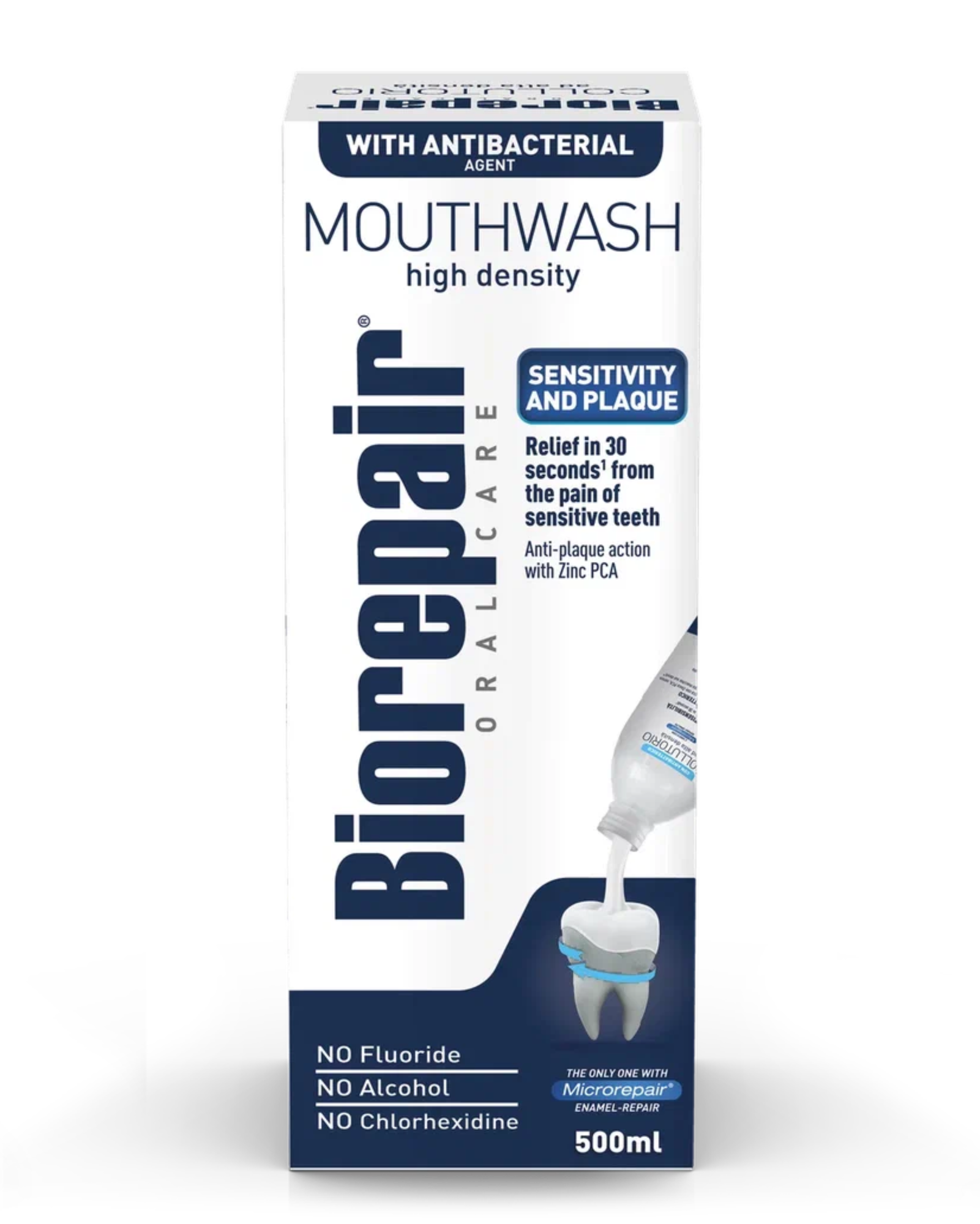 Ополаскиватель для полости рта Biorepair Антибактериальный (500мл)