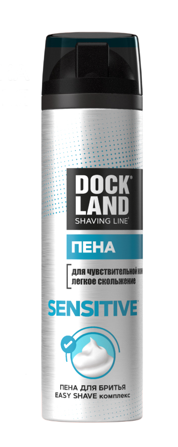 Пена для бритья Dockland Sensitive (200мл)