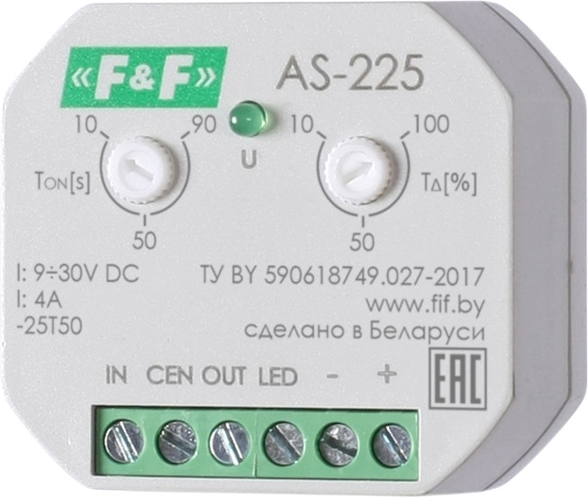 Реле времени Евроавтоматика AS-225 / EA01.002.010