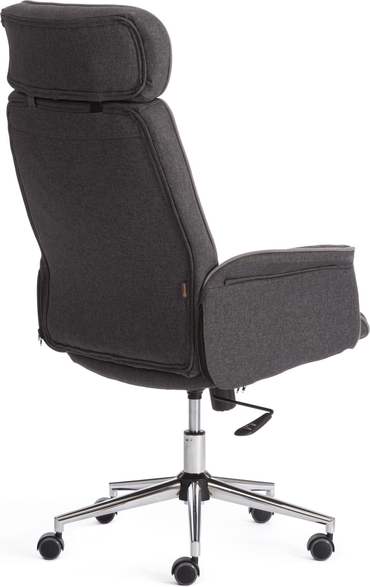 Кресло офисное Tetchair Charm ткань (серый) — фото 3
