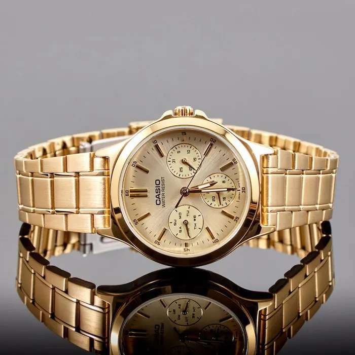 Часы наручные женские Casio LTP-V300G-9A — фото 6