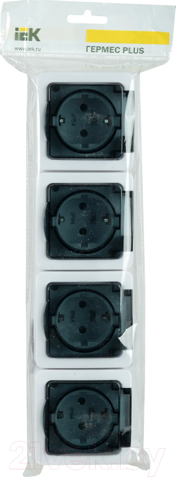 Розетка IEK Гермес Plus ERMP42-K03-16-54-EC — фото 2