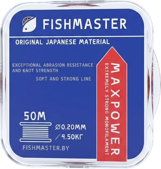 Леска монофильная Fishmaster Maxpower 0.21мм 4531 (50м)