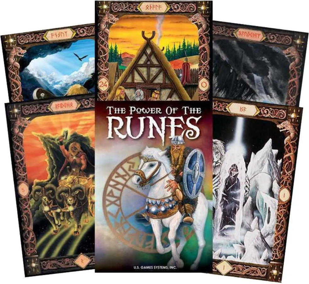 Гадальные карты U.S. Games Systems Power of Runes DK / PR25 — фото 4