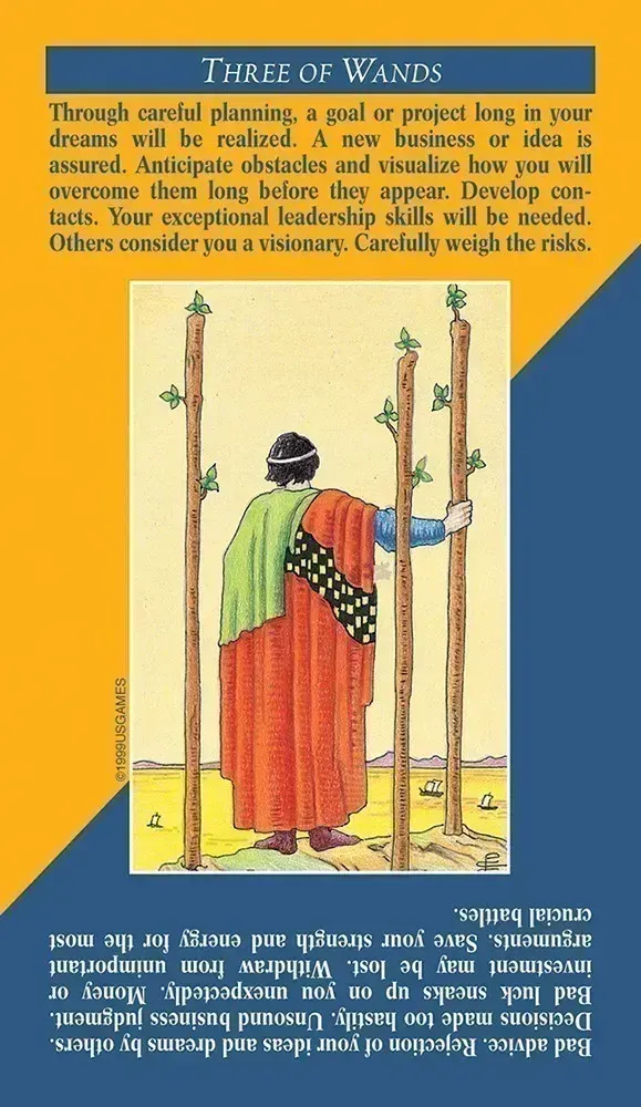 Гадальные карты U.S. Games Systems Quick and Easy Tarot Deck / QET78 — фото 5