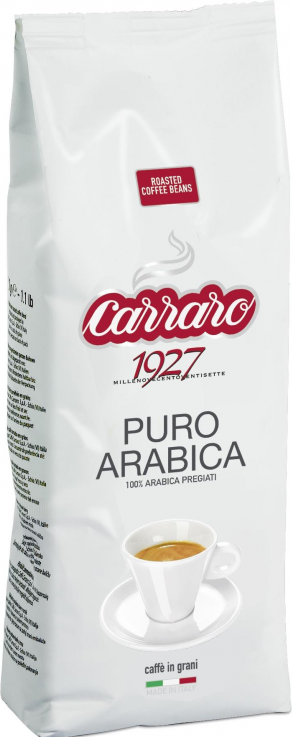 Кофе в зернах Carraro Globo Puro Arabica 100% арабика (250г) — фото 2