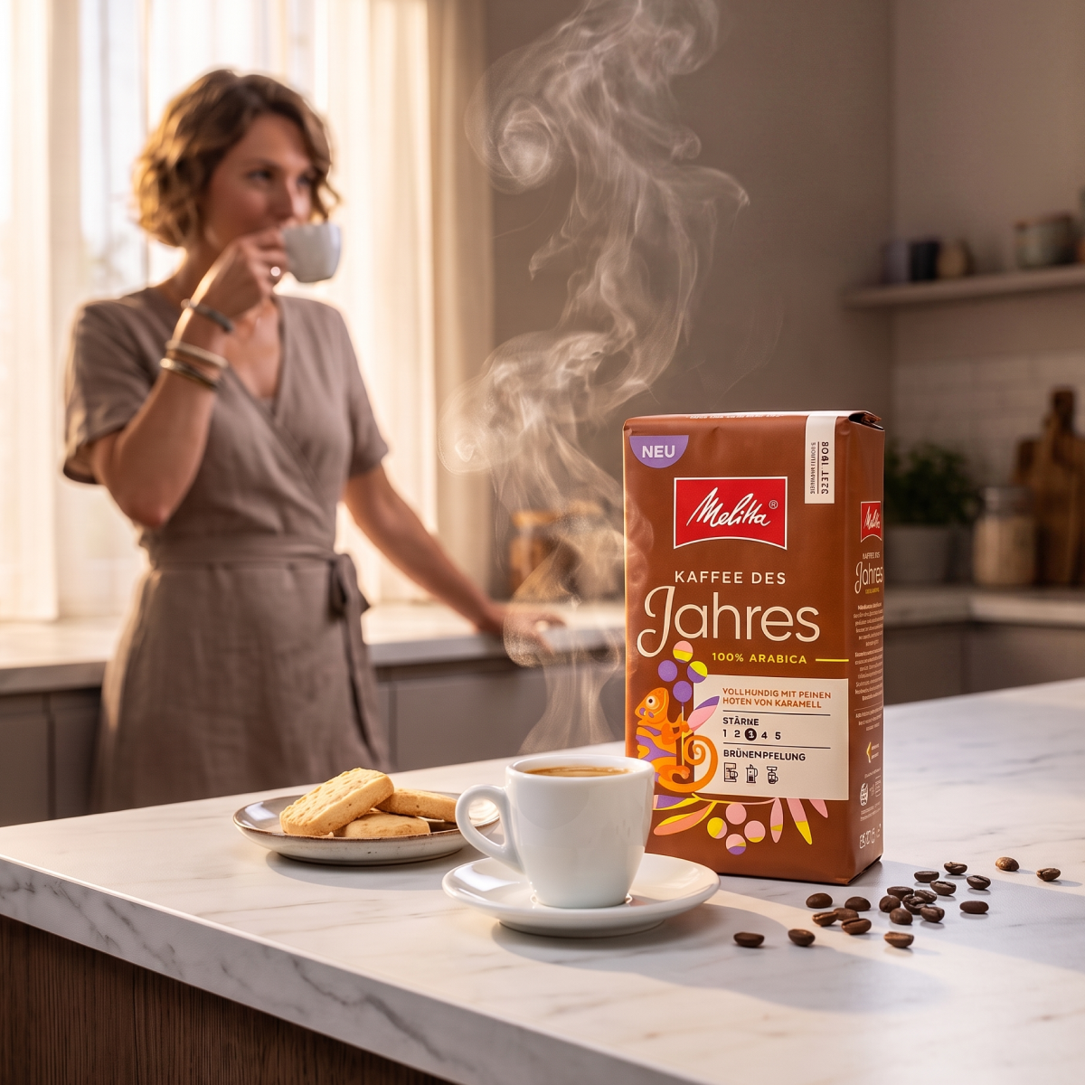 Кофе молотый Melitta Kaffee Des Jahres (500г) — фото 3