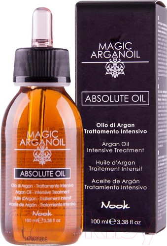 Масло для волос Nook Magic Arganoil Secret Absolute Oil Intensive Treatment (100мл) — фото 3
