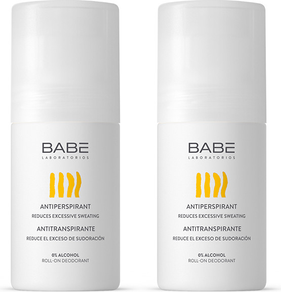 Антиперспирант шариковый Laboratorios Babe 2x50мл