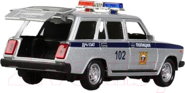 Автомобиль игрушечный Технопарк ВАЗ-2104 Жигули Полиция / 2104-12POL-SR — фото 3