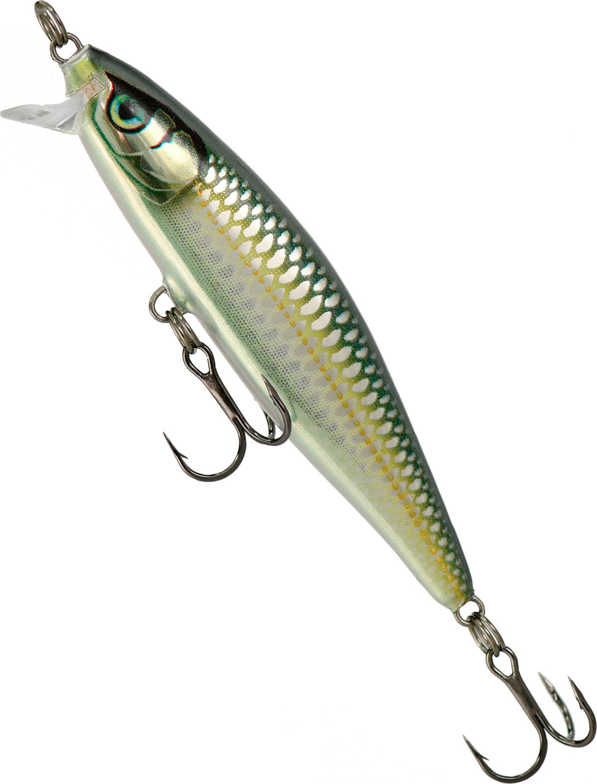 Воблер Rapala Flat Rap / FLR08-BLK