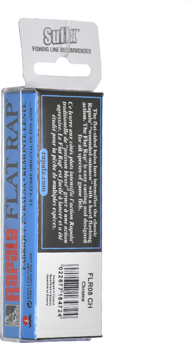 Воблер Rapala Flat Rap / FLR08-CH — фото 5