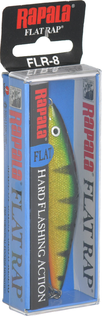 Воблер Rapala Flat Rap / FLR08-P — фото 4