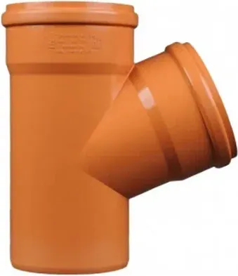Тройник наружной канализации Armakan ПП 160x160x67 / KZPP-TR-160-005-K