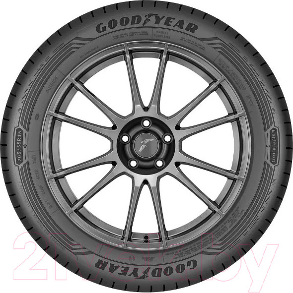 Летняя шина Goodyear Eagle Sport 2 UHP 235/45R18 98Y — фото 3