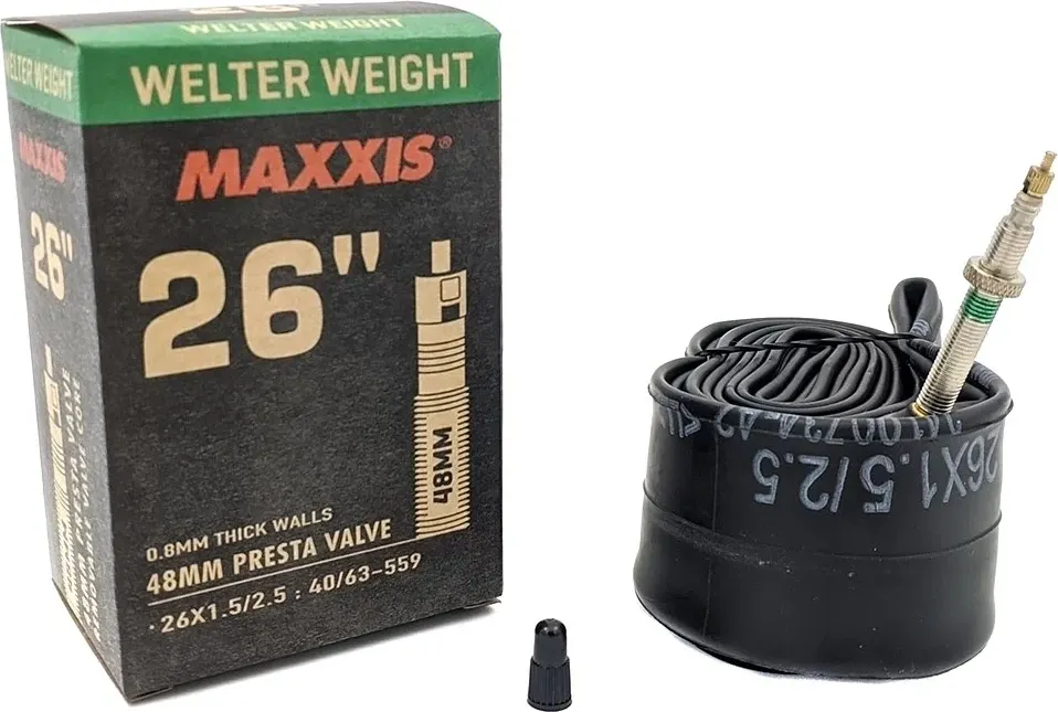Камера для велосипеда Maxxis Welter Weight 26x1.5/2.5 0.8 Lfvsep48 B-C / EIB00137000 (40/63-559) — фото 4