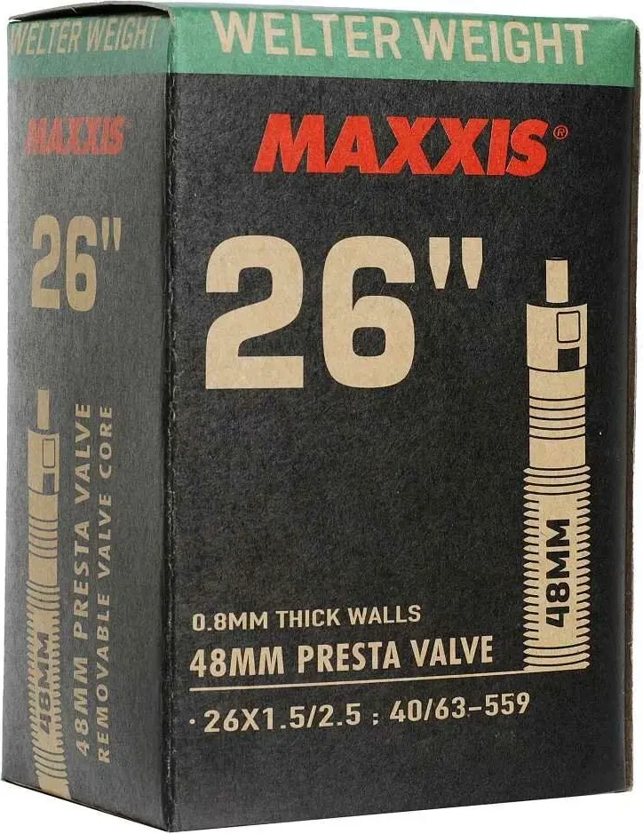 Камера для велосипеда Maxxis Welter Weight 26x1.5/2.5 0.8 Lfvsep48 B-C / EIB00137000 (40/63-559) — фото 5