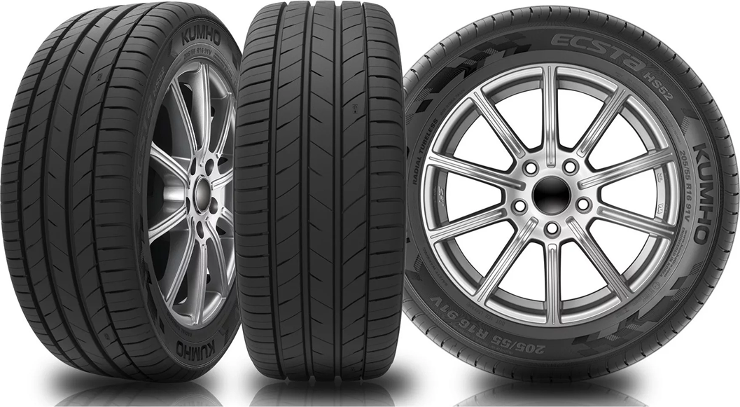 Летняя шина Kumho Ecsta HS52 235/60R16 104V — фото 4
