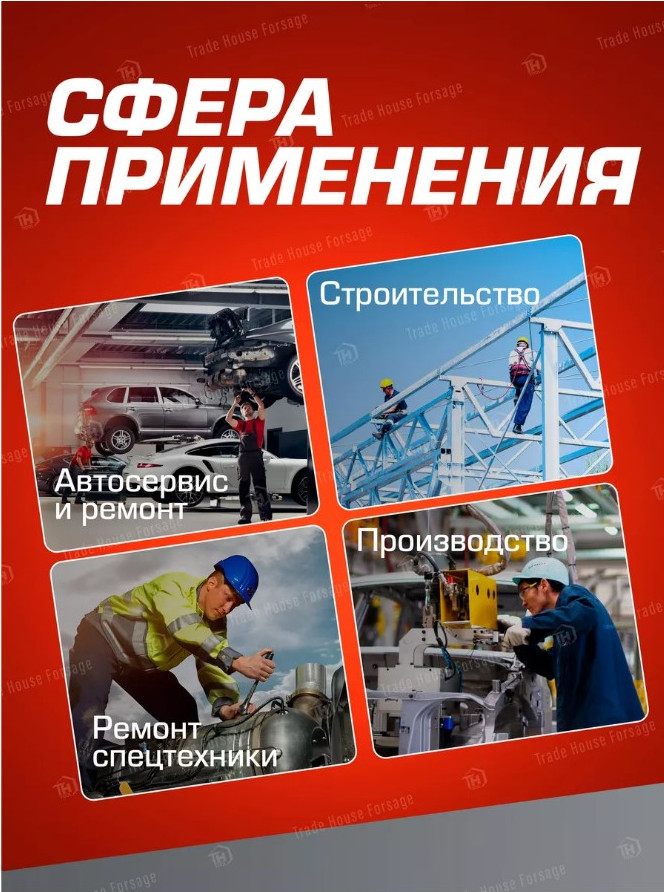 Головка слесарная ForceKraft FK-4458521 (27036) — фото 5