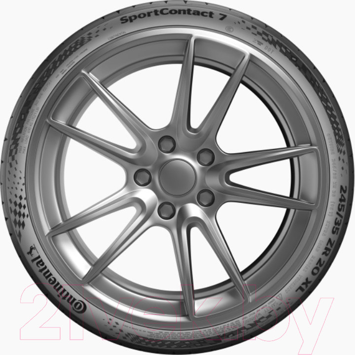 Летняя шина Continental SportContact 7 325/35R23 115Y — фото 3