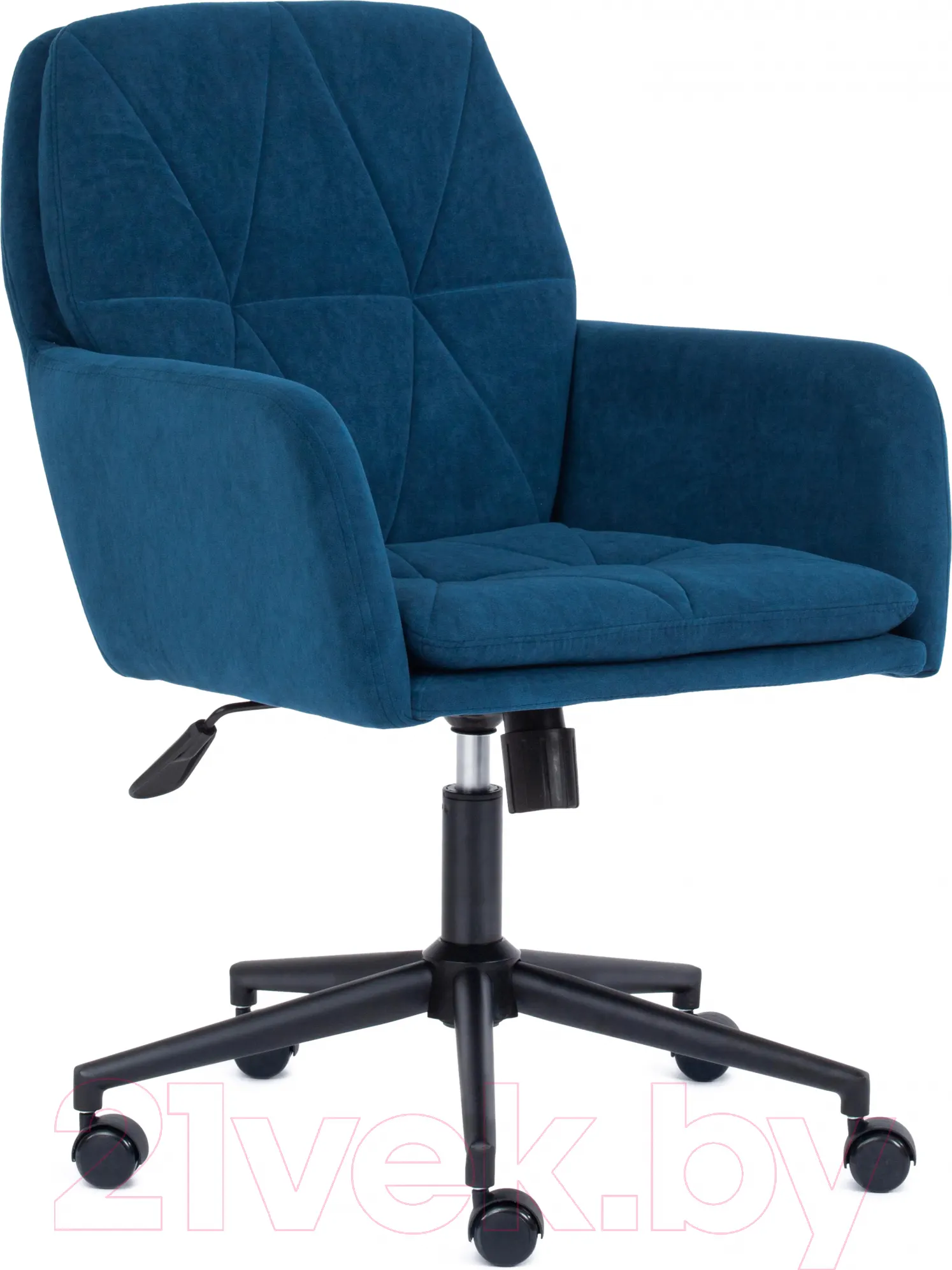 Кресло офисное Tetchair Garda флок (синий)