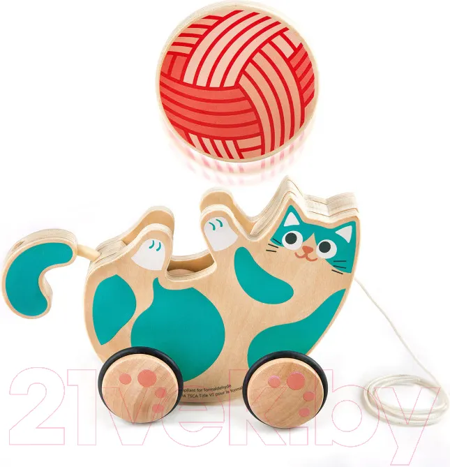 Развивающий игровой набор Hape Игривый котенок / E0366_HP — фото 7