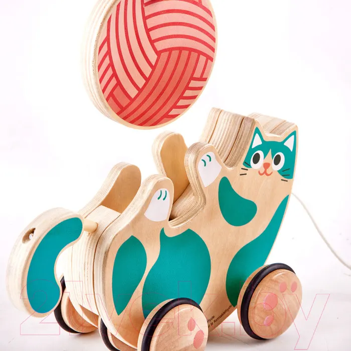 Развивающий игровой набор Hape Игривый котенок / E0366_HP — фото 8