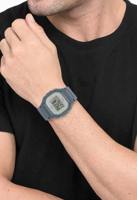 Часы наручные мужские Casio W-218HC-2A — фото 4
