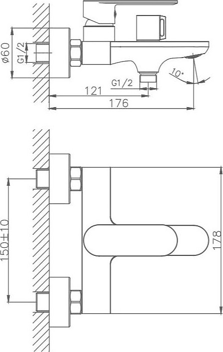 Смеситель Haiba HB60590-7 — фото 4