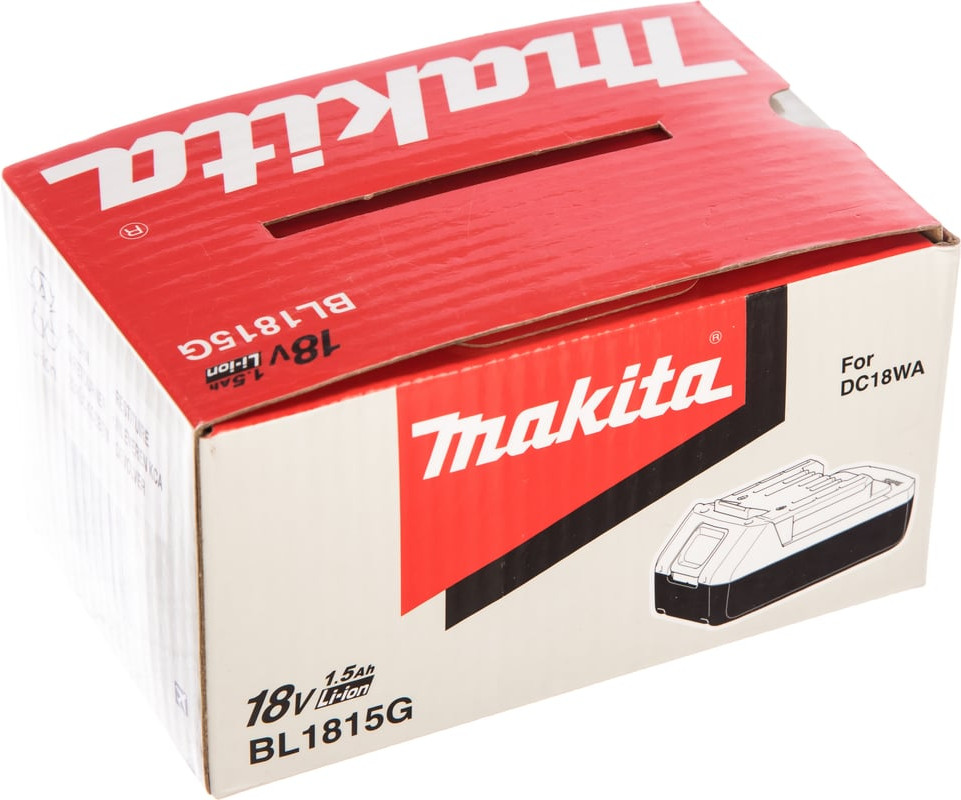 Аккумулятор для электроинструмента Makita BL1815G / 198186-3 — фото 3