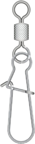 Набор вертлюгов рыболовных Lucky John Pro Series Rolling Swivel Fastlock / LJP5101-002 (7шт)