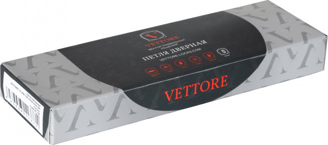 Петля дверная Vettore 2.5x75x100 4BB GR (графит) — фото 3